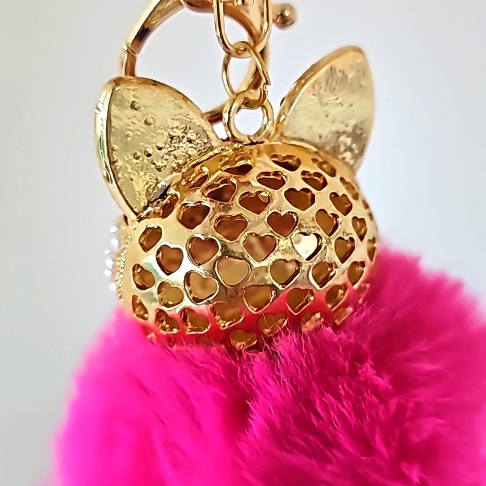 Fifi the Fox ๐ฆโจ Fox Rhinestone Bag Charm & Keychain - Picture 6 of 9